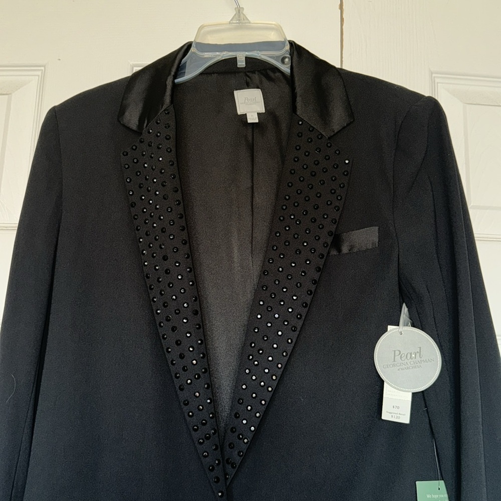 BRAND NEW WOMENS BLAZER BLACK SIZE 6 - Picture 5 of 10